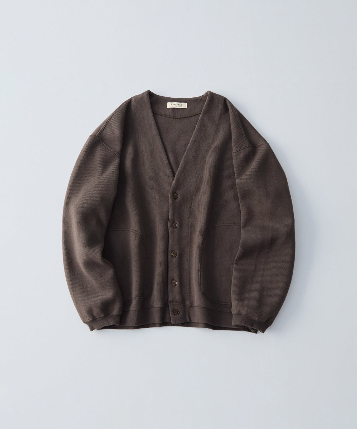 CONFECT / クォーターゲージニット Vネックカーディガン